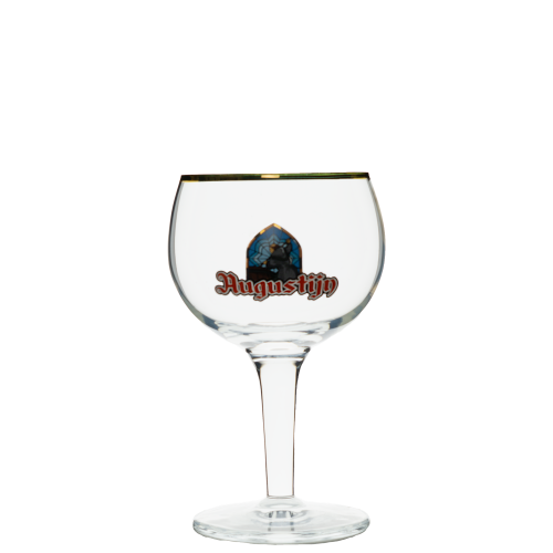 Afbeelding glas augustijn gouden rand 25cl-33cl