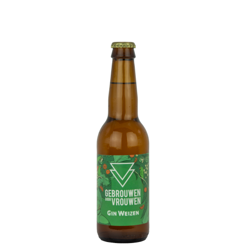 Image gebrouwen door vrouwen gin weizen 33cl (eol)